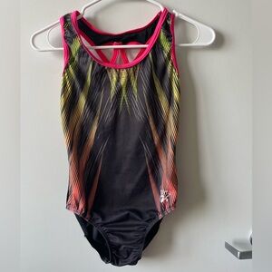 GK Elite: Rainbow Spark Simone Biles Signature Leotard